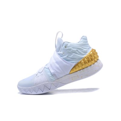 Nike Erkek Kyrie S1 Hybrid Beyaz / Metal Altın Basketbol Ayakkabısı Türkiye - 9XV7AOT3